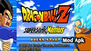 Dragon ball z supersonic warriors gba. Dragon Ball Z Supersonic Warriors Mod Apk Apk2me