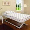Urban white twin xl trundle bed. 1