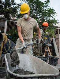 Sgt. Marcin Witek of Chicago Ridge, Ill., a plumber