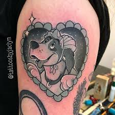 Black And Gray Nana From Peter Pan For The Lovely Rachel Done At The Scottishtattooconvention Tattoo T Black And Grey Tattoos Peter Pan Tattoo Grey Tattoo