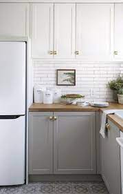 Browse photos of kitchen design ideas. Two Tone Cabinets Kitchen Decor Apartment Kitchen Design Small Kitchen Design