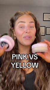 Testing out a side by side comparsion of the new shades of the ultimate  blurring setting powder by @onesize new shades are ultra pink & sweet  honey! What is your fave side!? ...