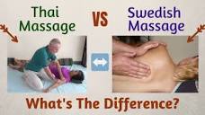 How is Thai Massage Different From Swedish Massage - YouTube