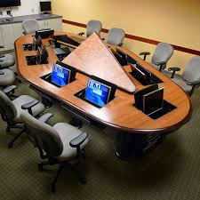 Piano10 Computer Conference Table Technology Integrated Into The Furniture Classroom Computers Computer Desk Custom Computer