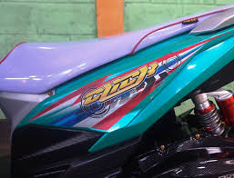 Motor drag beat warna hijau toska / motor drag beat warna hijau toska : Warna Cat Motor Hijau Tosca