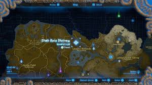 Zelda Breath Of The Wild Shrines All Shrine Locations Breath Of The Wild Shrine Goron City