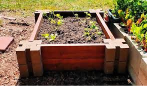 Mark the cut lines on the 4×4 rough cedar posts and then get the job done with a circular saw. Easy Raised Garden Bed Building A Diy Raised Vegetable Garden Bed