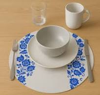 Set de table en fibres naturelles recyclées