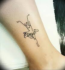 The tattoos comprise of a single dancer or include a man and a woman. Photo Tattoo Ballerina 07 05 2019 257 Ballet Dancer Tattoo Tattoovalue Net Tattoovalue Net