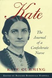 Kate Cumming was born in Edinburgh, Scotland, around 1830. Her family came  to the United States when she was just a child and by the 1840s had settled  in Mobile, AL. When