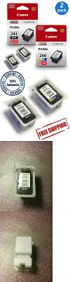 Oz) of ink in single cartridges and 3 ml (.1 fl. Genuine Canon Pg 243 Cl 244 Ink Cartridge Set Tr4520 Ts4522 Ts3320 Mg2522 Ts302 783629325494 Ebay Ink Toner Ink Cartridge Printer Ink