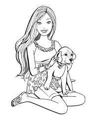Printable, and download it to your computer. Barbie Coloring Pages 105 Images Free Printable