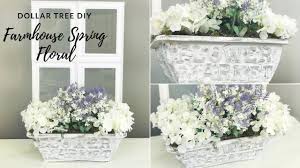 Dollar Tree Diy Farmhouse Spring Floral Decor Dollar Tree Diy Crafts Spring Floral Decor Dollar Tree Diy