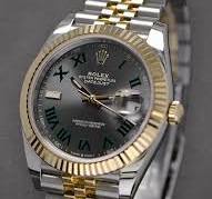 126333 used Wimbledon Rolex Datejust 2 - 41mm 2 Tone Steel ...