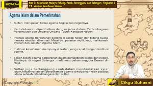 Sistem presidensial adalah sistem pemerintahan di mana cabang eksekutif dipimpin oleh seorang presiden yang berfungsi sebagai kepala negara sekaligus kepala pemerintahan. Topik 07 Kesultanan Melayu Pahang Perak Terengganu Dan Selangor Jom Tuisyen