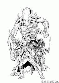 Cool coloring «groot», which you can print on an a4 sheet or color online. Coloring Page Drax The Destroyer