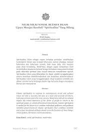 Proses penyebaran islam di indonesia juga banyak dilakukan melalui pernikahan antara para contoh soal dan jawaban usbn bahasa indonesia kelas 12 sma/smk tahun 2021 i. Http Ejournal Radenintan Ac Id Index Php Kalam Article Download 381 231