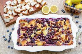 Gluten Free Blueberry Lemon Overnight French Toast Lone Star Nutrition French Toast Bake Overnight French Toast French Toast Bake Overnight