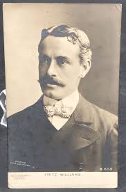 Antique Rotograph RPPC Fritz Williams Actor Portrait Real Photo Postcard  B608