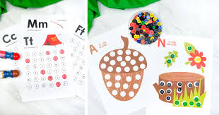 I also curated some skip counting printables (e.g. Camping Do A Dot Printables