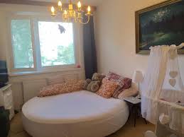 A round bed featuring an elegant yet playful shape, the suitable choice for an original bedroom, a round bed base design from epsilon for unique and charming bedrooms. Lovely Room In Nice Flat Big Round Bed Has Parking And Wi Fi Updated 2020 Tripadvisor Bratislava Vacation Rental