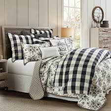 Light colors such as whites, creams, tans, greys and blues are all good options for farmhouse bedding. Amazon Com Hiend Accents Camille Comforter Set Super King Home Kitchen