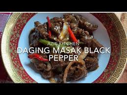 Unappetizing slabs of black, there is a depth of flavor which. Daging Masak Black Pepper Youtube