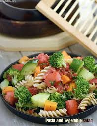Pasta And Vegetable Salad Recipe Recipe In 2020 Vegetable Salad Recipes Pasta Salad Artichoke Recipes