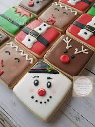 Maybe you would like to learn more about one of these? Christmas Sugar Cookies Square Collection 24 Cookies Etsy Christmas Cookies Decorated Christmas Sugar Cookies Sugar Cookies