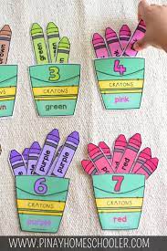 Back To School Preschool And Kindergarten Learning Materials Kindergarten Learning Counting Activities Preschool Math Activities Preschool