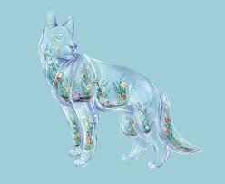 I Draw Animals As Beautiful Glass Terrariums Glass Animals Animal Drawings Illustration