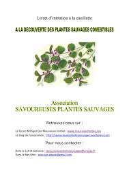 A La Decouverte Des Plantes Sauvages Comestibles Plantes Sauvages Comestibles Plantes Sauvages Plante