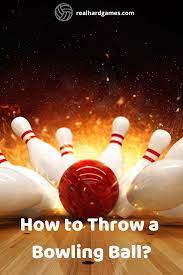 How to grasp the ball. How To Throw A Bowling Ball How To Bowl A Strike Every Time Bowling Tips Bowling Ball Bowling