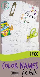 Free shipping on all orders over $40. Free Learning Color Words Printable Book