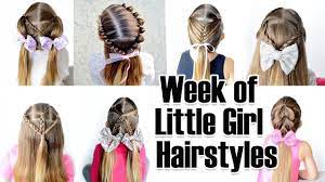 7 Quick And Easy Little Girl Hairstyles For The Week Easy Little Girl Hairstyles Little Girl Hairstyles Hair Styles