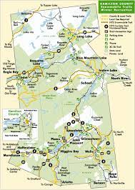 Nys Snowmobile Trail Map Hamilton County, Ny - Snowmobile Trails And Maps For Snowmobiling Within  Adirondacks 6 Million Acre Park In Upstate New York With Places To Stay,  Adventures To Take.