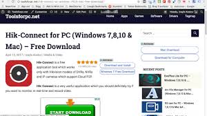 Most people think you need a usb cable to connect an android to a pc. Hik Connect For Pc Windows And Mac Free Download Youtube