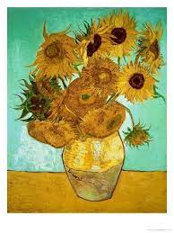 Giclee canvas prints wall art for home decor 20x16. Sunflowers Make Me Happy Van Gogh Art Van Gogh Sunflowers Van Gogh Paintings