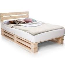 Paletti Duo Massivholzbett Palettenbett Einschliesslich Kopfteil 120 X 200 Cm Mobeleinhei In 2020 Pallet Beds Bed King Bed Frame