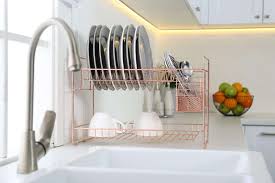 Dish drying rack telescopic drain basket kitchen sink stainless steel w2r4. 10 Best Dish Drying Racks 2021 Reviews Oh So Spotless