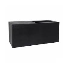 Maybe you would like to learn more about one of these? Trough Fiberstone Large Black H45 L100 W40 Cm Planter By Pottery Pots Jort Pottery Pots Planters Pottery Pots Trough Planters