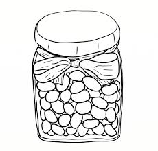 The magic of roald dahl's the bfg scuttles off the page and onto the big screen july 1st! Jelly Beans In Jar Coloring Page Coloring Pages Vegetable Coloring Pages Memorial Day Coloring Pages