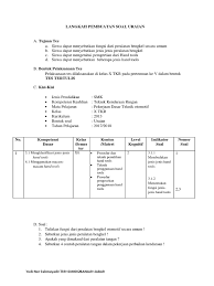 Untuk soal lainnya anda bisa baca : Soal Gambar Teknik Otomotif Kelas 10 Semester 2