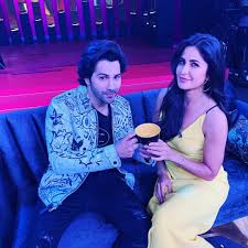 Varun Dhawan And Katrina Kaif Join Karan Johar On Koffee With Karan Koffee With Karan Varun Dhawan Varun