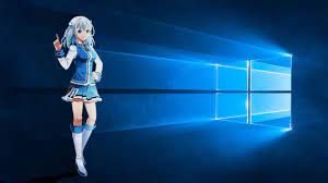 Hd wallpapers and background images. 42 Windows 10 Anime Mascot Wallpaper On Wallpapersafari
