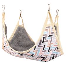 Pet hammock hamster rat bird parrot ferret hanging bed cushion warm nest house. Clavio Ferret Hammock 37 X 37 Cm For Rodents Fl 210222 Flamingo