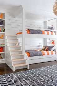 Neutral Home With Color Kids Rooms New Jersey Home Tour Bunk Bed Rooms Bunk Bed Designs Bunk Beds Built In