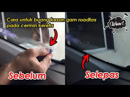 Sticker p letaknya di sebelah kiri kereta depan dan belakang. Cara Mudah Buang Kesan Gam Roadtax Pada Cermin Youtube