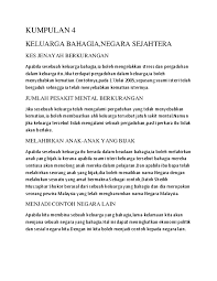 Wacana bisa berbentuk kata, kalimat, paragraf, maupun karangan secara utuh yang lebih luas, seperti dengan harga yang semurah ini, membersihkan tumpukan pakaian kotor anda, menjadi lebih bersih cemerlang. Doc Kumpulan 4 Keluarga Bahagia Negara Sejahtera Haraesha Pentayah Academia Edu