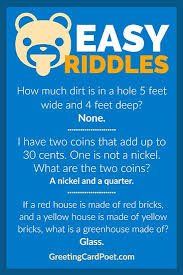 Easy Riddles To Expand Your Mind And Test Your Brilliance